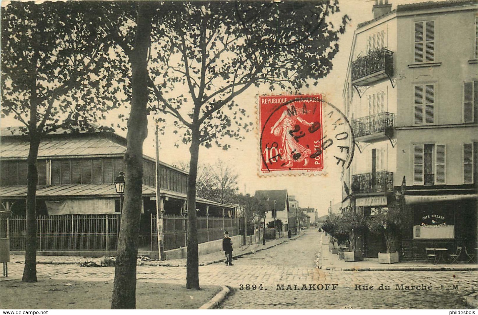 HAUTS DE SEINE  MALAKOFF Rue Du Marché - Malakoff