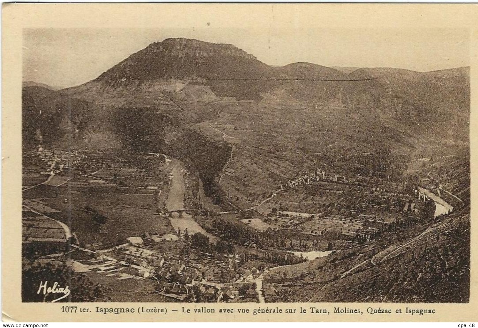 Lozere : Ispagnac, Le Vallon Avec Vue Générale Sur Le Tarn... - Other & Unclassified