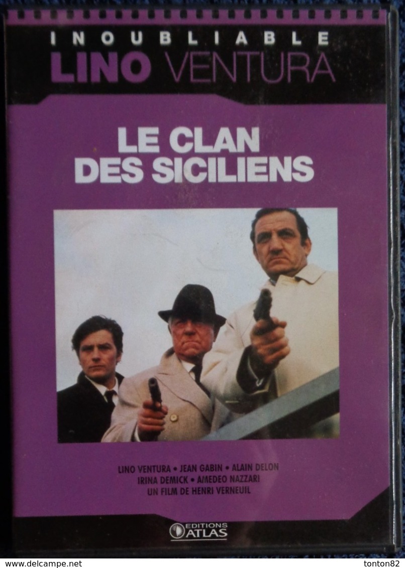 LINO VENTURA - Le Clan Des Siciliens - Jean Gabin - Alain Delon . - Action, Aventure