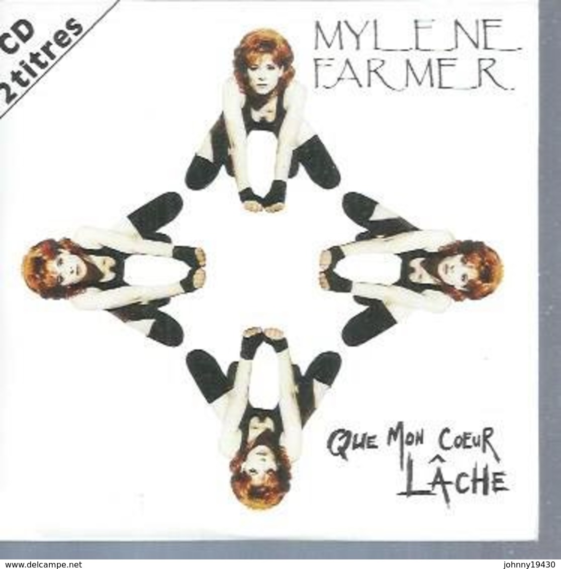 CD  MYLENE FARMER  " QUE MON COEUR LACHE "  + Dub Remix  - 2 TITRES - Sonstige - Franz. Chansons