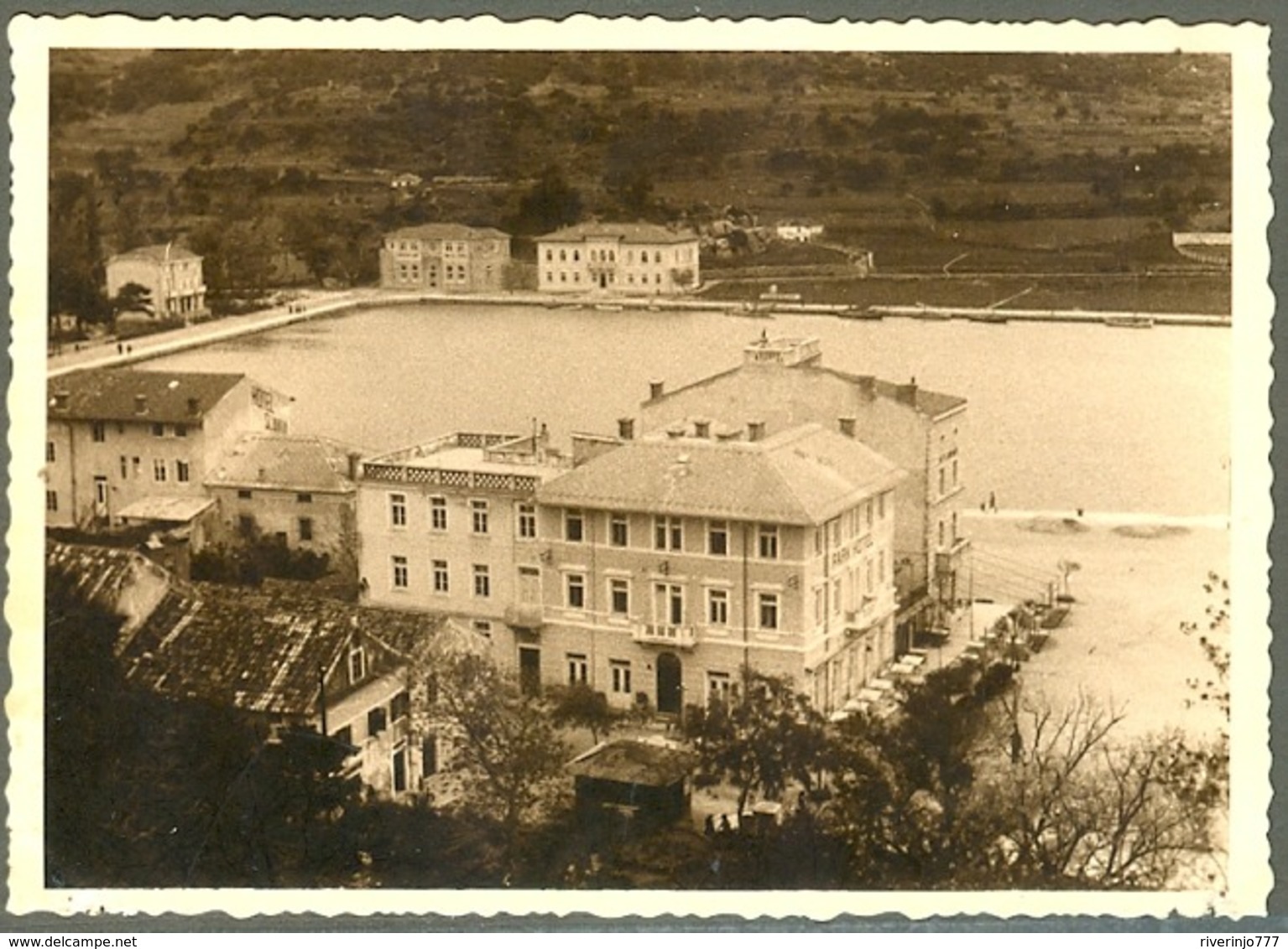 Original Photo RPC Rab Hotel Cca 1920. Carnaro Croatia - Other & Unclassified