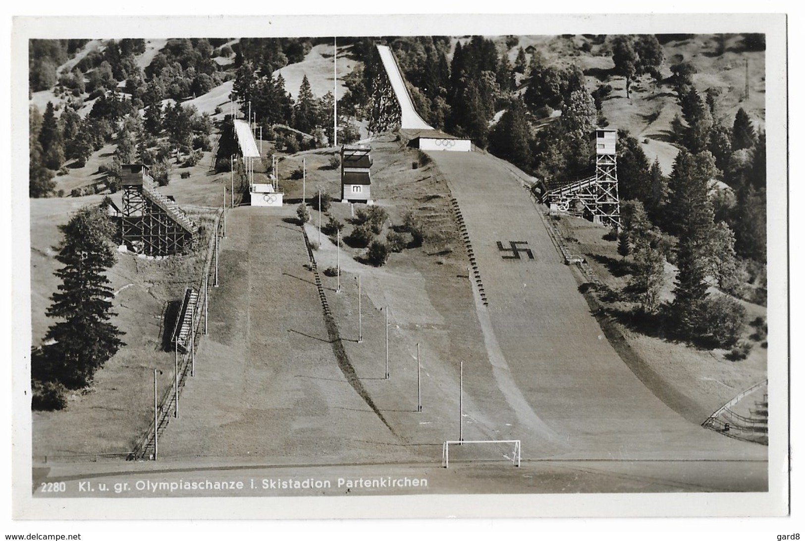 Station Olympique De Partenkirchen  - époque Du NSDAP - Olympische Spiele