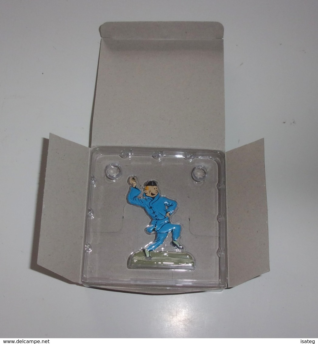 Figurine Des Archives De Tintin "Tintin Et Le Lotus Bleu" - Tim & Struppi