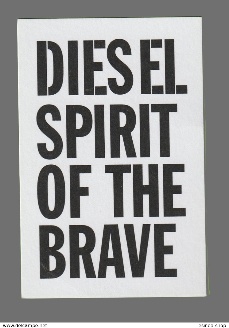 Carte Publicitaire - Advertising Card - Diesel - Modern (from 1961)