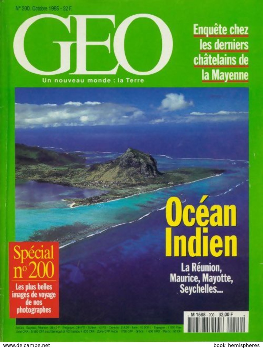 Géo N°200 : Océan Indien De Collectif (1995) - Autres & Non Classés