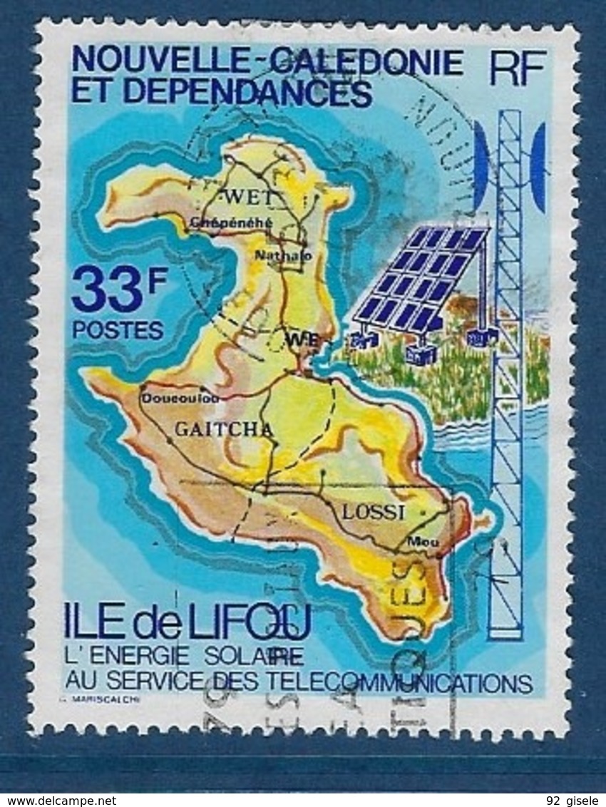 Nle-Caledonie YT 424 " Energie Solaire " 1978 Oblitéré - Gebraucht