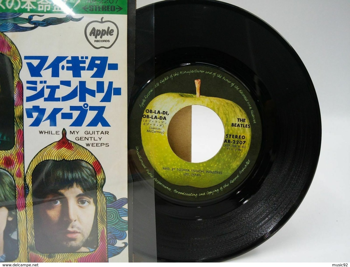 Beatles 45t Vinyle Ob-La-Di,Ob-La-Da Japon - Hard Rock & Metal