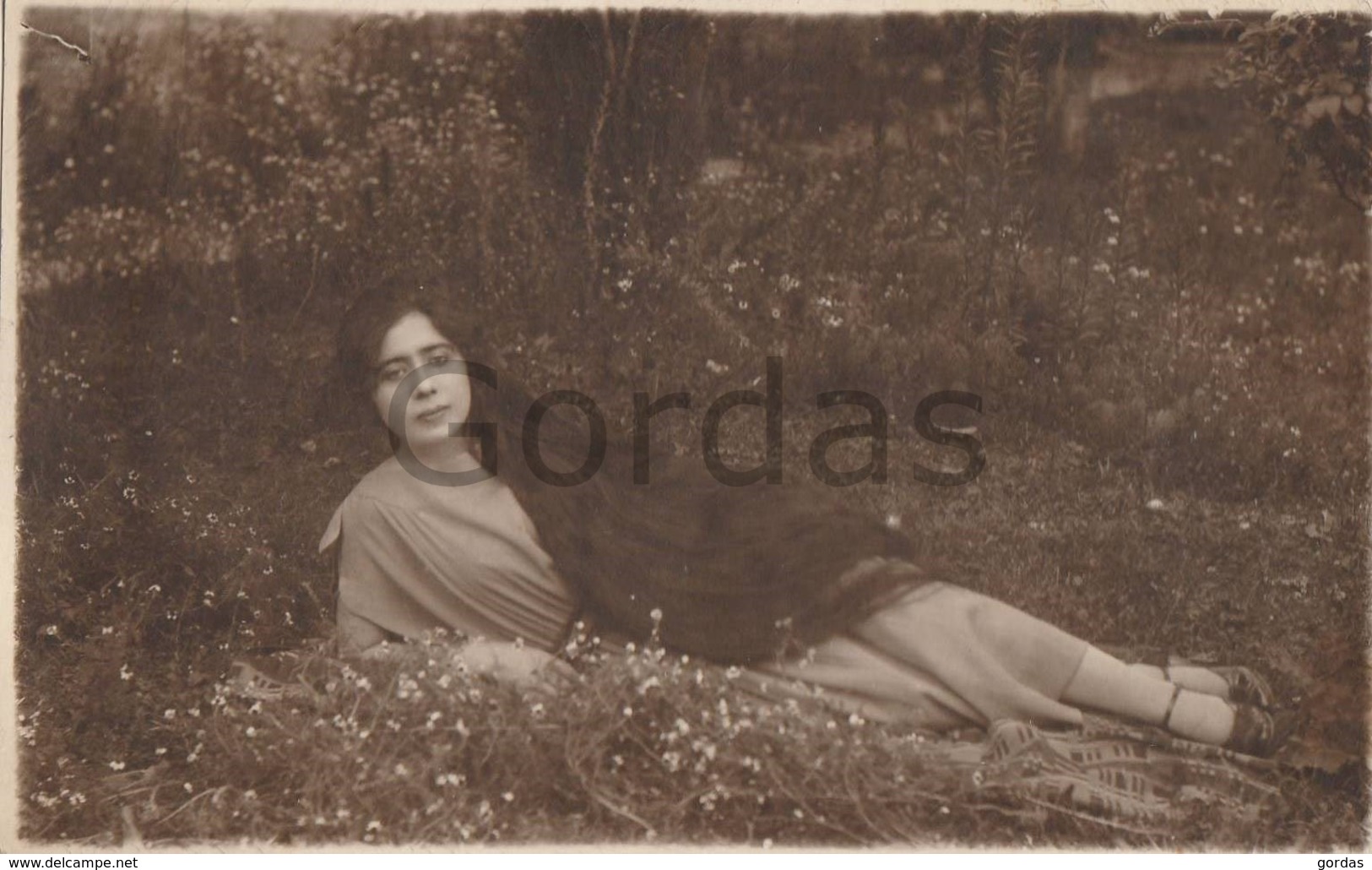 Romania - Ramnicu Valcea - Woman With Very Long Hair - Fotografie