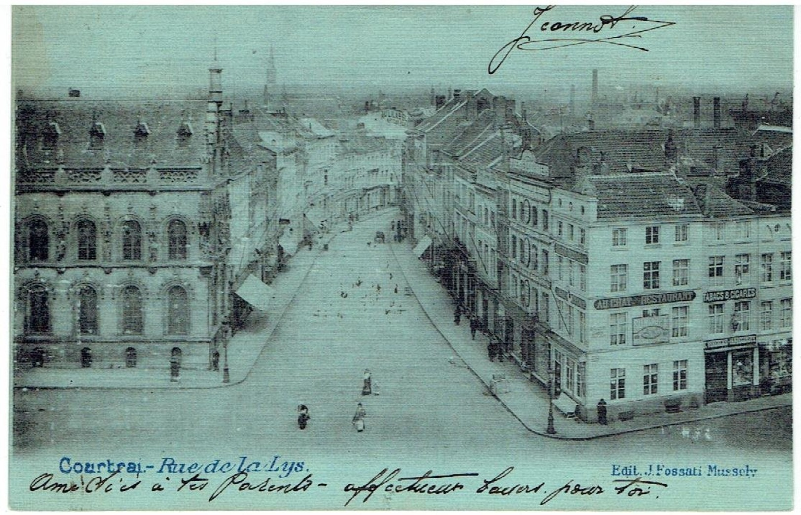 COURTRAI - Rue De La Lys - Uitg. J. Fossati-Mussely - Kortrijk