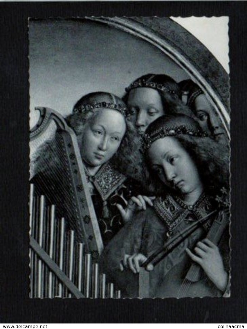 Art / Peinture,tableau / Gand,St Bavon "Anges Musiciens " ( L'Agneau Mystique ) Par H. & J. Van Eyck - Peintures & Tableaux