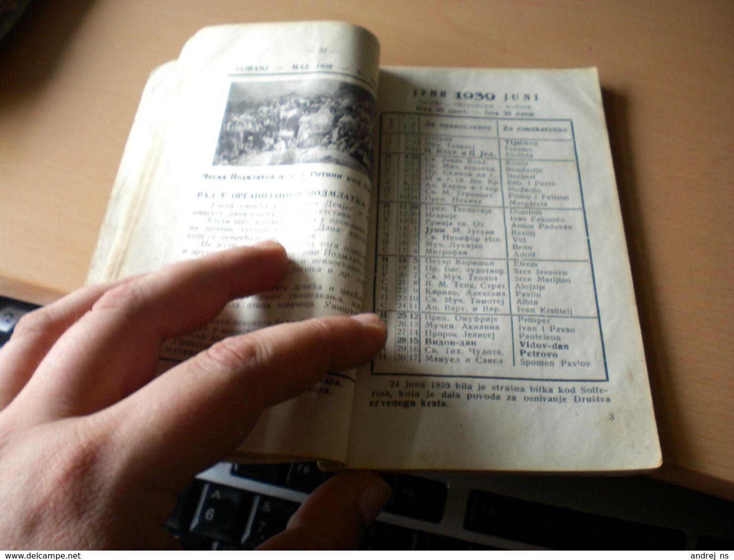 Red Cross Kalendra Podmladka Crvenog Krsta 1938 1939 Kralj  Karadjordjevic 96 Pages - Big : 1921-40