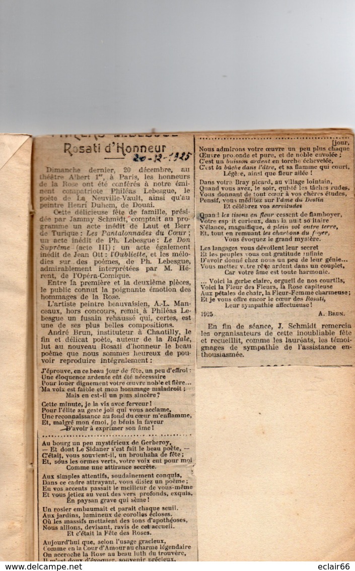 LA RAFALE POESIES .PARIS.,Editions D'Aujourd'hui, Collection Du Réveil Des Primaires,ANDRE BRUN RARE 1921 ; 40 Pages - Livres Dédicacés