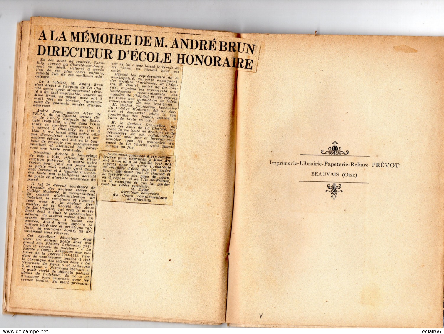 LA RAFALE POESIES .PARIS.,Editions D'Aujourd'hui, Collection Du Réveil Des Primaires,ANDRE BRUN RARE 1921 ; 40 Pages - Livres Dédicacés