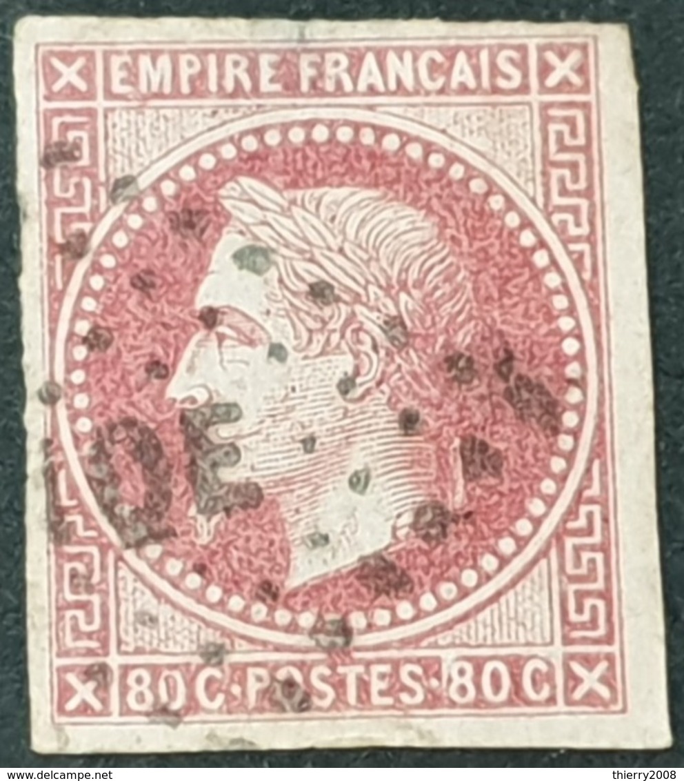 Colonie Française  N° 10 Avec Oblitération Losange MQE  Etat Bien - Napoléon III.