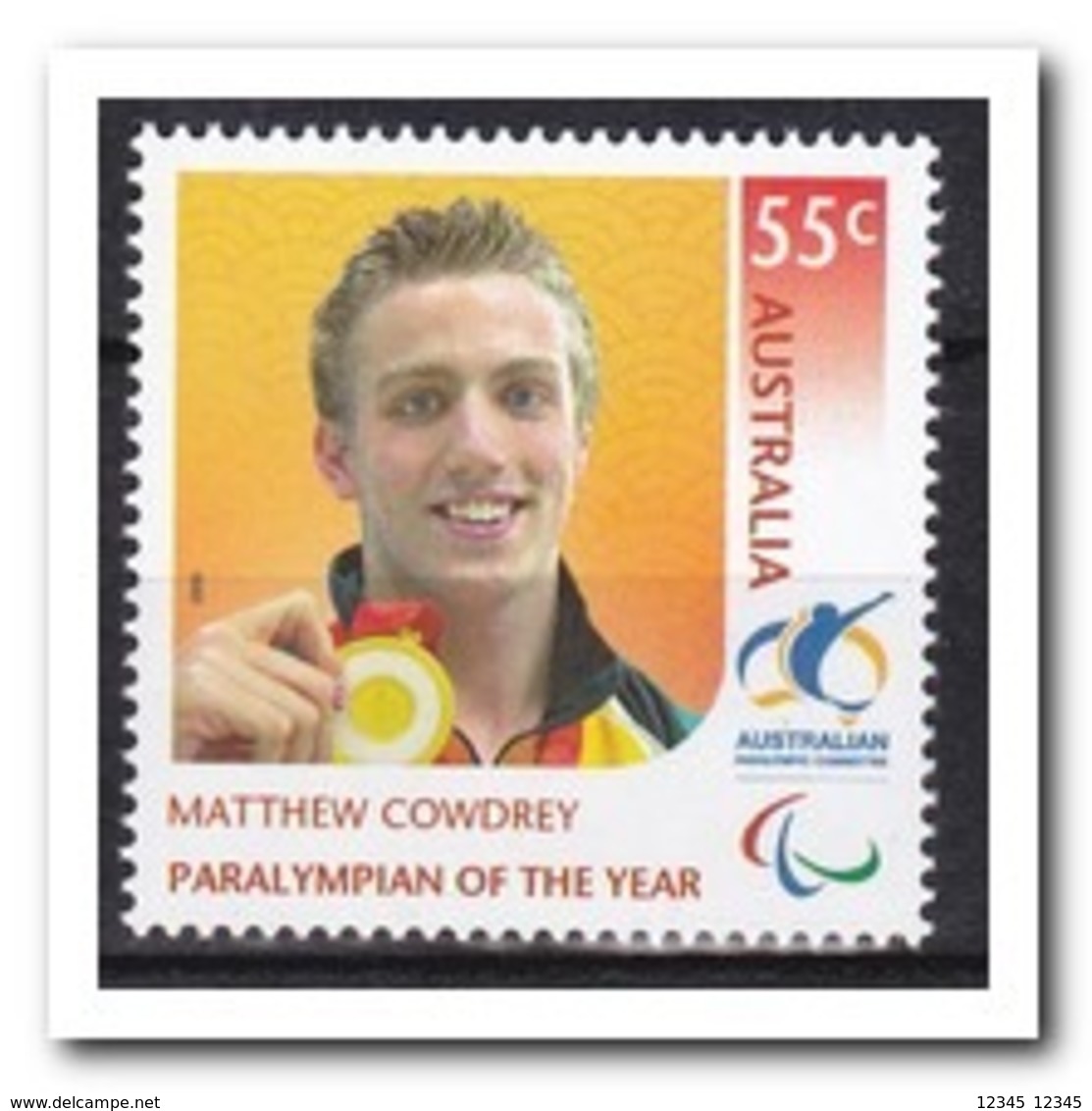 Australië 2008, Postfris MNH, Paralympic Athlete Of The Year - Ongebruikt