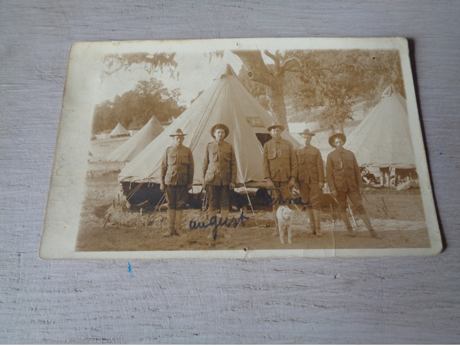 Militair ( 135 ) Militairen  Soldaat  Soldats  Soldat  Armée  Leger - Carte Photo  Fotokaart - Amérique Templeton ? - Personajes