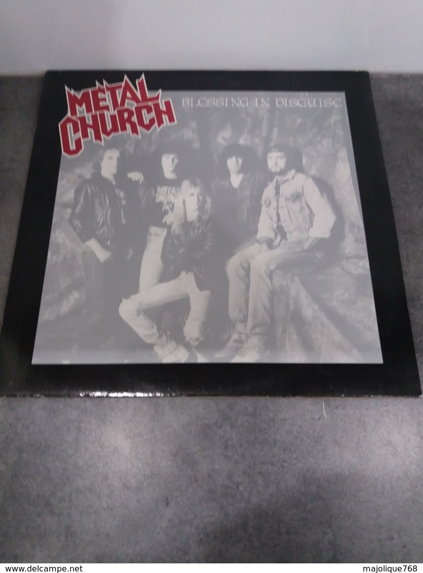 Métal Church - Blessing In Disguise - ELEKTRA 960817-1 - 1989 - - Hard Rock & Metal