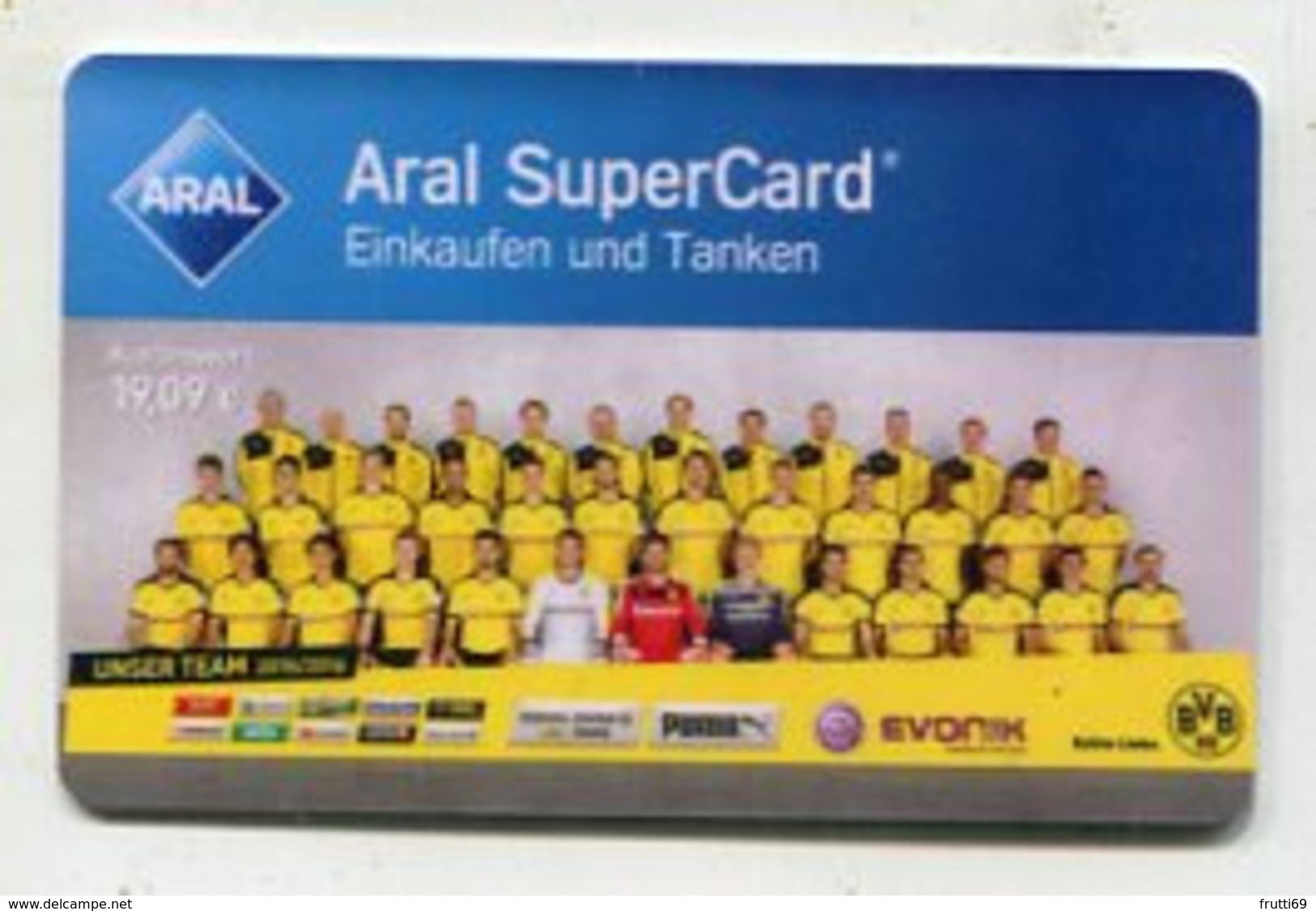 GC 12768 Aral SuperCard - BvB Borussia Dortmund - Gift Cards