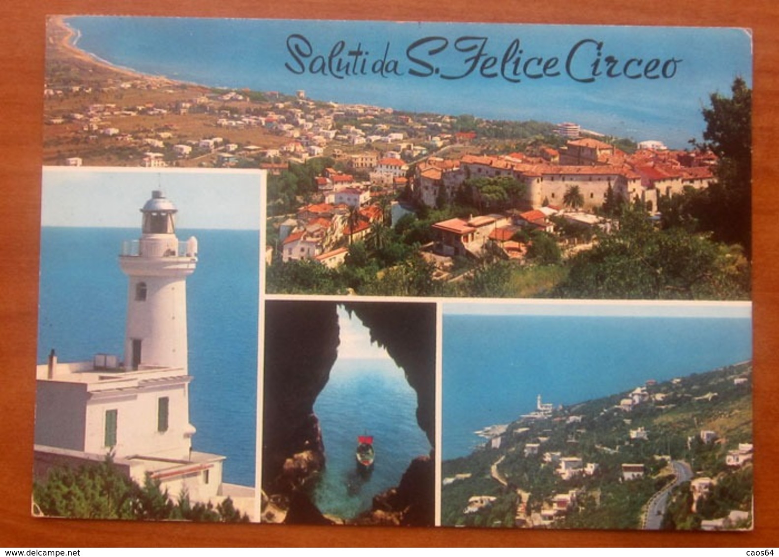 S. FELICE CIRCEO Saluti Da Vedute Panorama Faro CARTOLINA  Viaggiata 1970 - Altri & Non Classificati