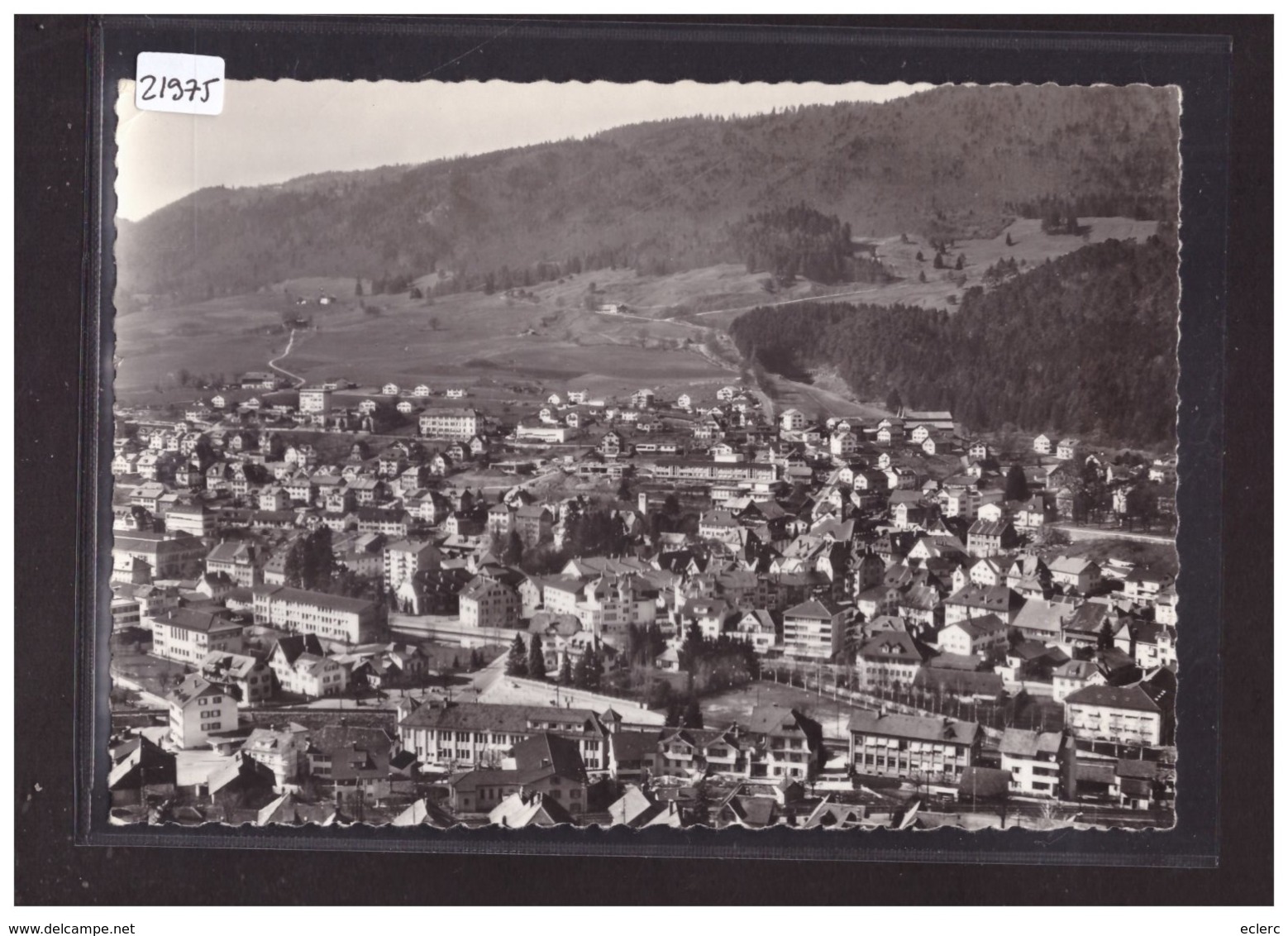 GRÖSSE 10x15cm - MOUTIER - VUE AERIENNE - TB - Moutier