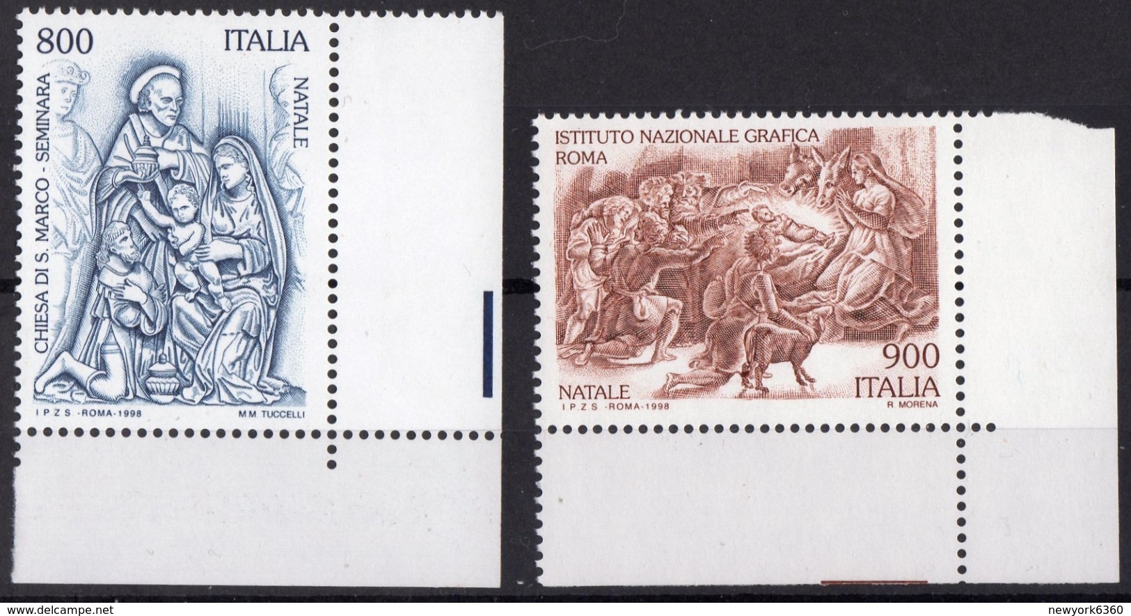 1998 ITALIE  N** 2343 2344  MNH - 1991-00: Neufs