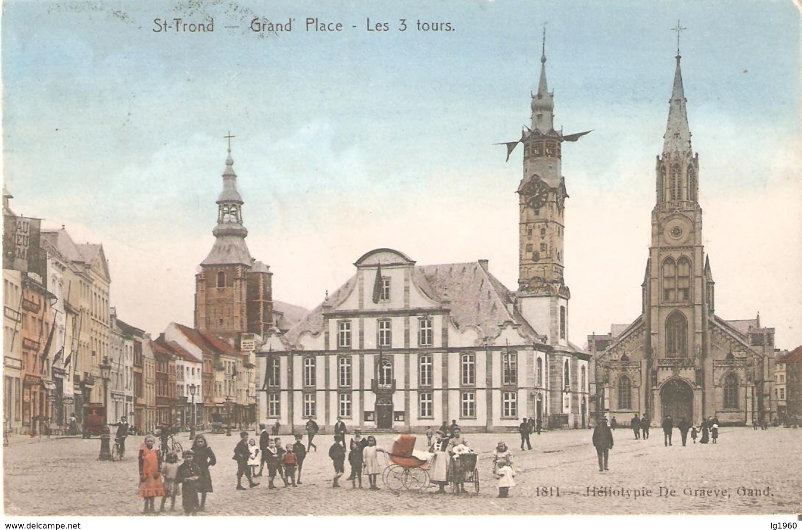 451a)Sint-Truiden - Grand'Place - Les 3 Tours - Sint-Truiden