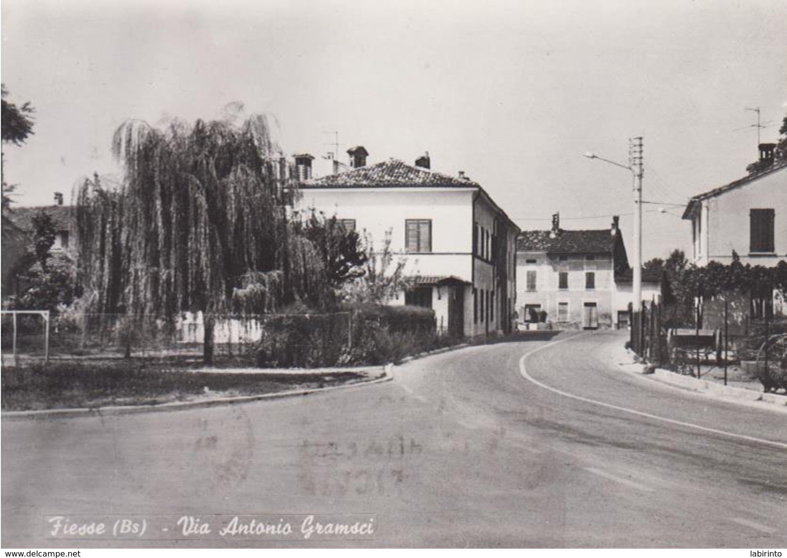 FIESSE, BRESCIA - Via Antonio Gramsci - Fg, Viaggiata - Brescia