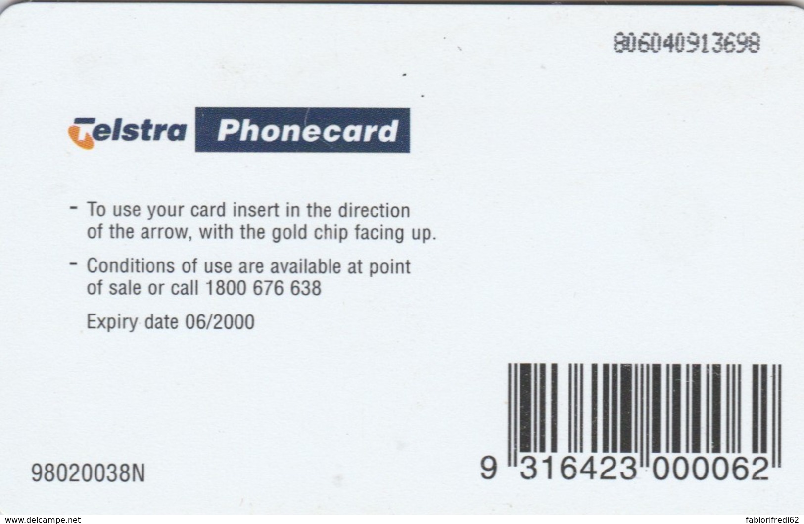 PHONE CARD AUSTRALIA (E50.16.1 - Australia