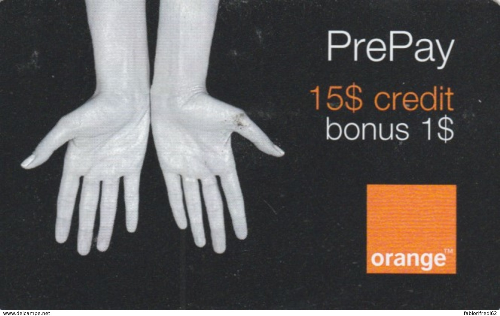 PREPAID PHONE CARD ROMANIA-ORANGE (PK755 - Romania