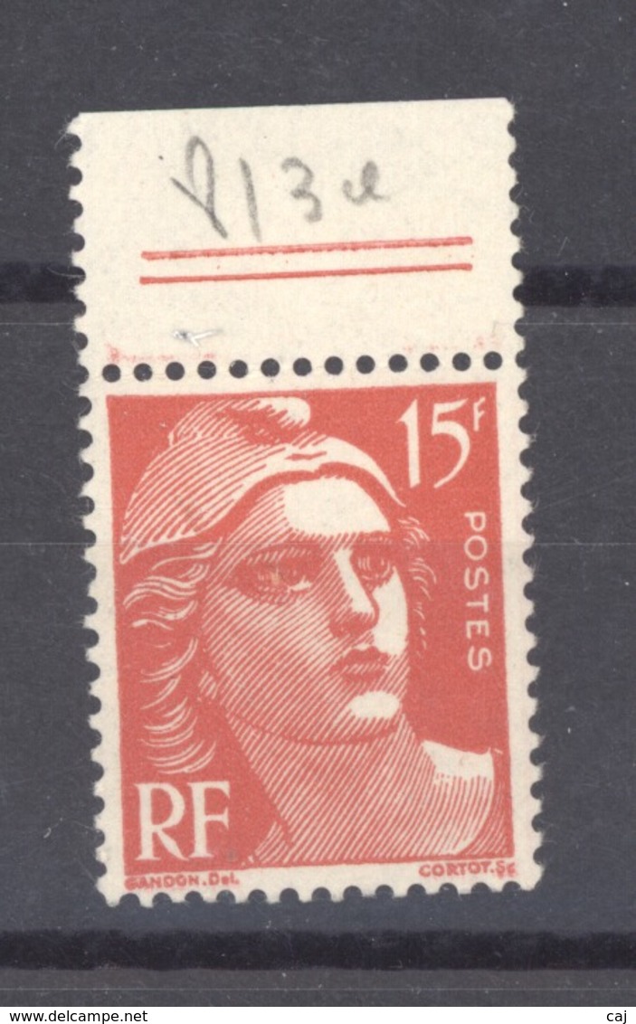 France  :  Yv  813a  ** Variété: Type II - Neufs