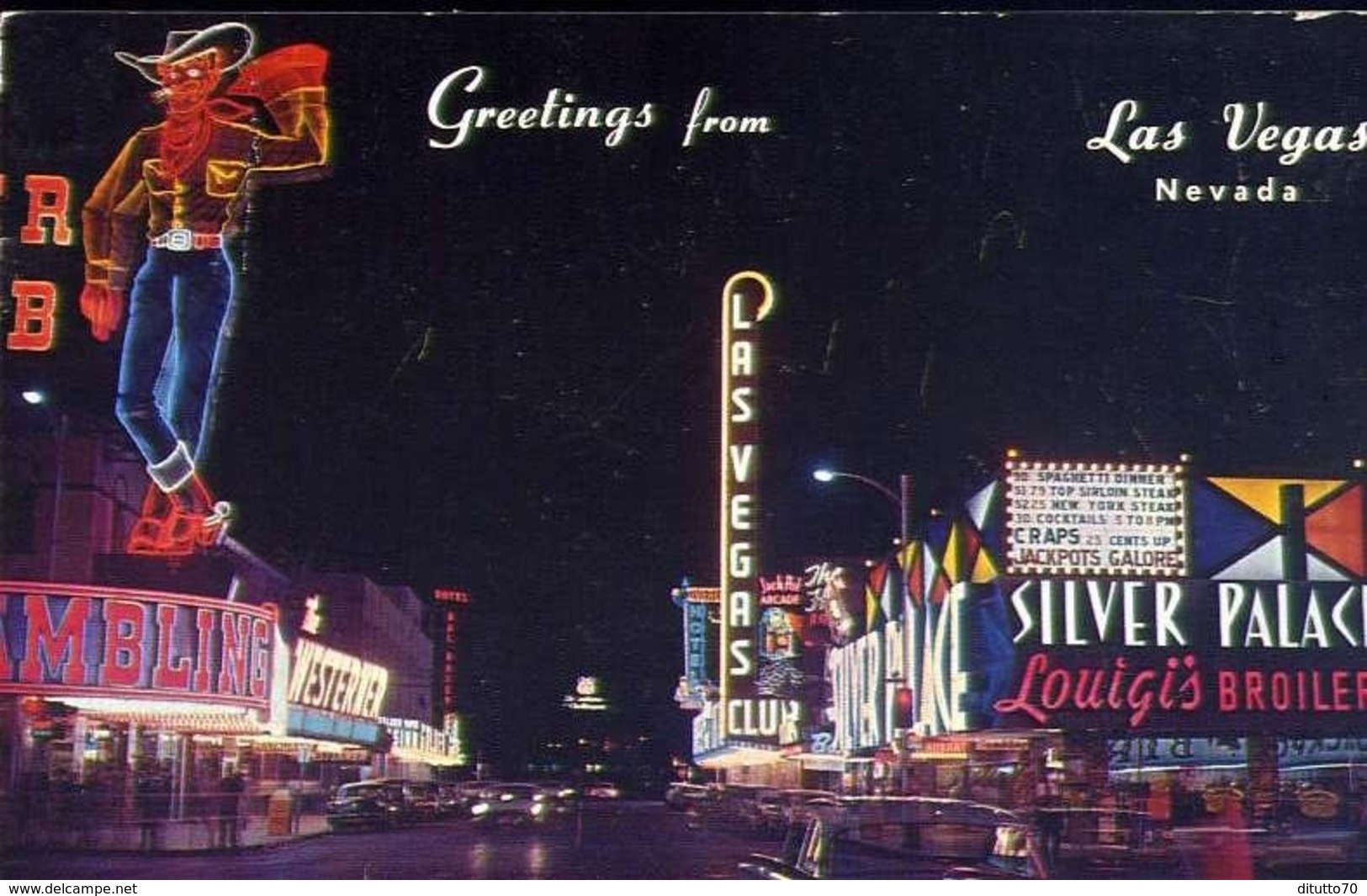 Greetings From Las Vegas - Nevada - Formato Piccolo Viaggiata – E 13 - Mondo