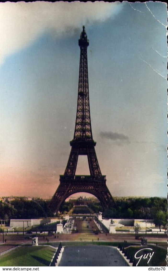 Paris - La Tour Eiffel  Vue Du Palais De Chaillot - Formato Piccolo Viaggiata – E 13 - Mondo