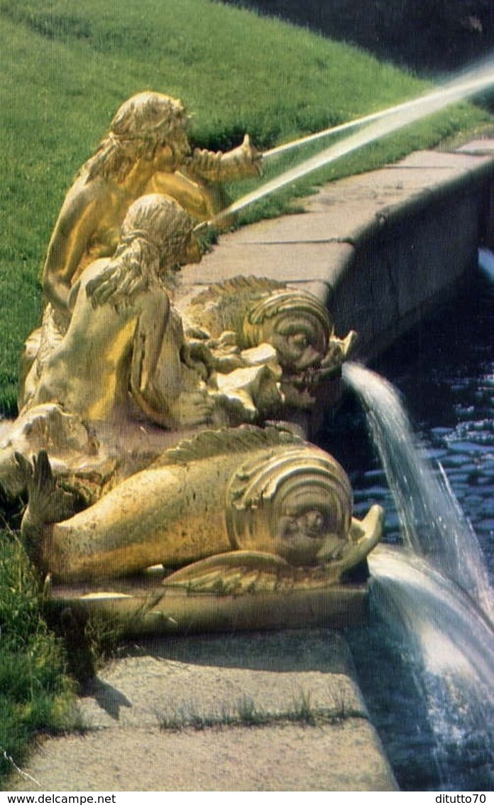 Petrodvorets - Grat Cascade Sirens Fountain - Sculptor  F.shchedrin - Formato Piccolo Viaggiata – E 13 - Mondo