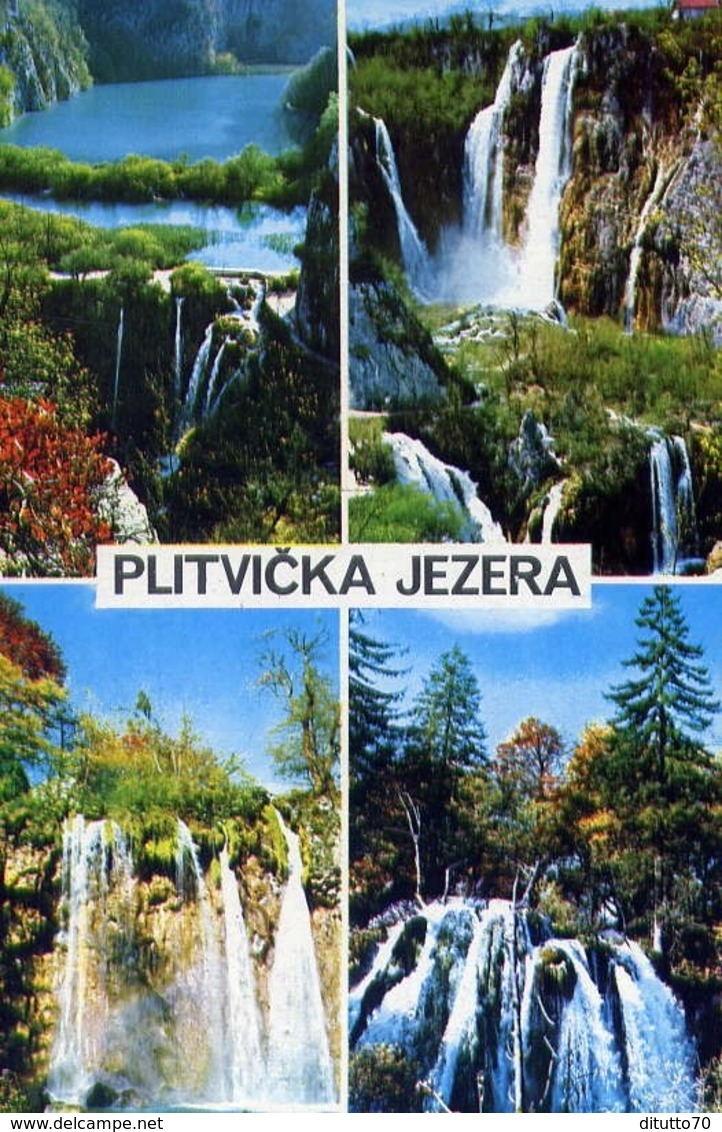 Plitvicka - Jezera - Formato Piccolo Non Viaggiata – E 13 - Mondo