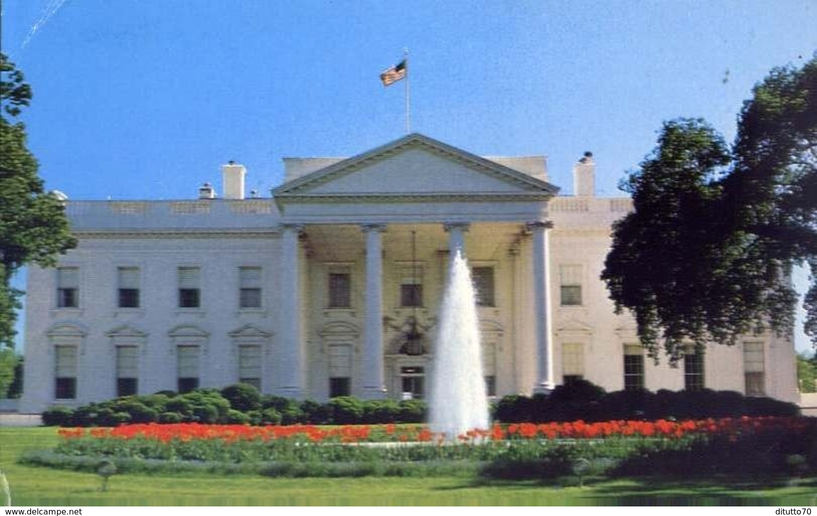 White House - Washington - Formato Piccolo Viaggiata – E 13 - Monde