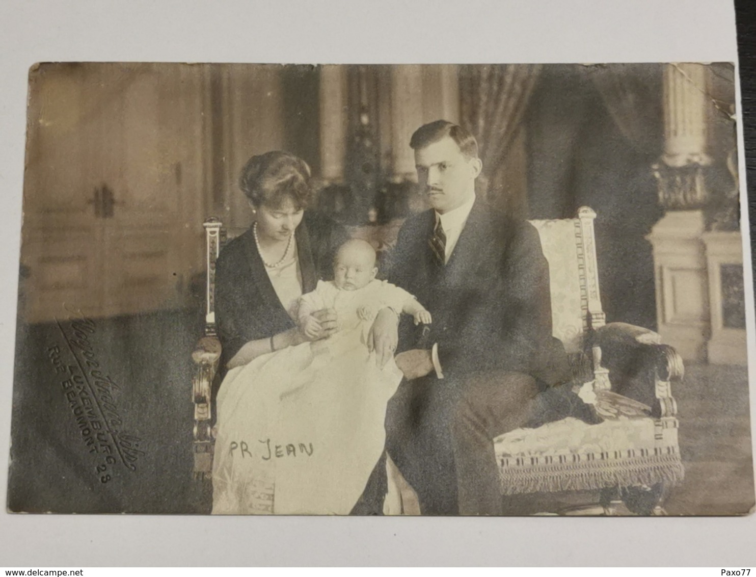 Prince Jean De Luxembourg, Grand Duchesse Charlotte Et Prince Félix - Grand-Ducal Family