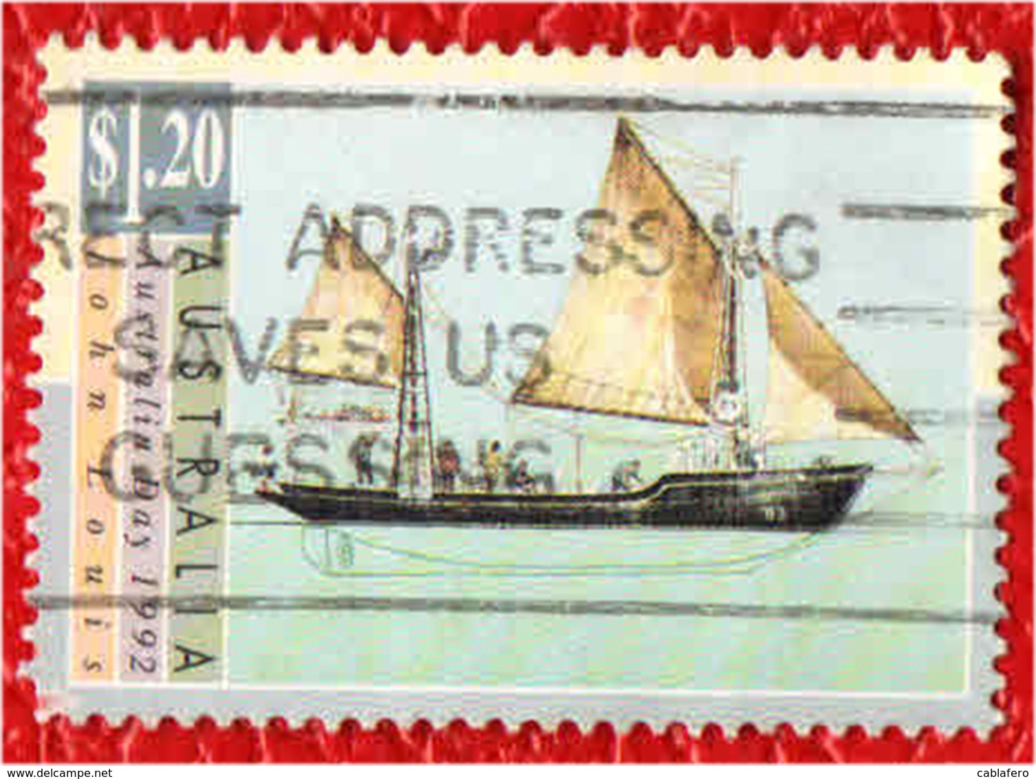 AUSTRALIA - 1992 - Sailing Ship - USATO - Usati