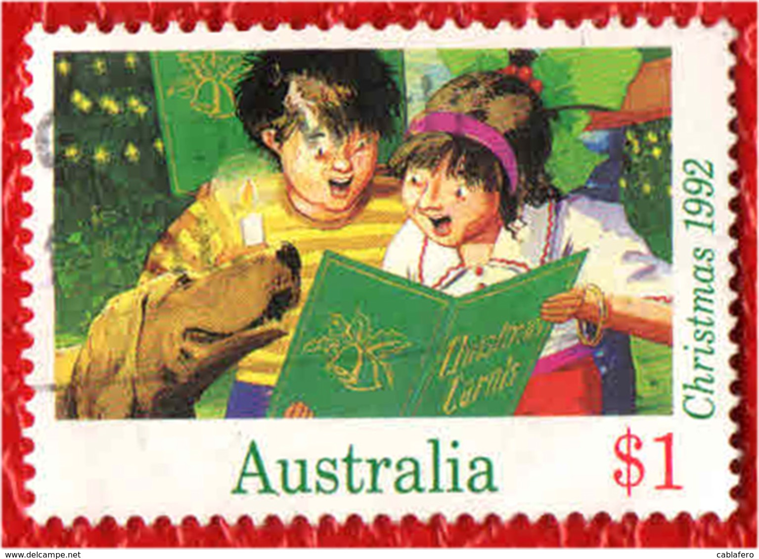 AUSTRALIA - 1992 - CANTI DI NATALE - USATO - Usati