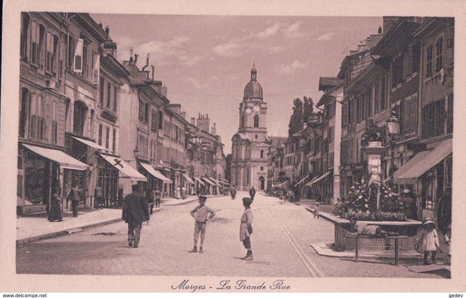 Morges VD, Grande Rue (Charnaux 65295) - Morges