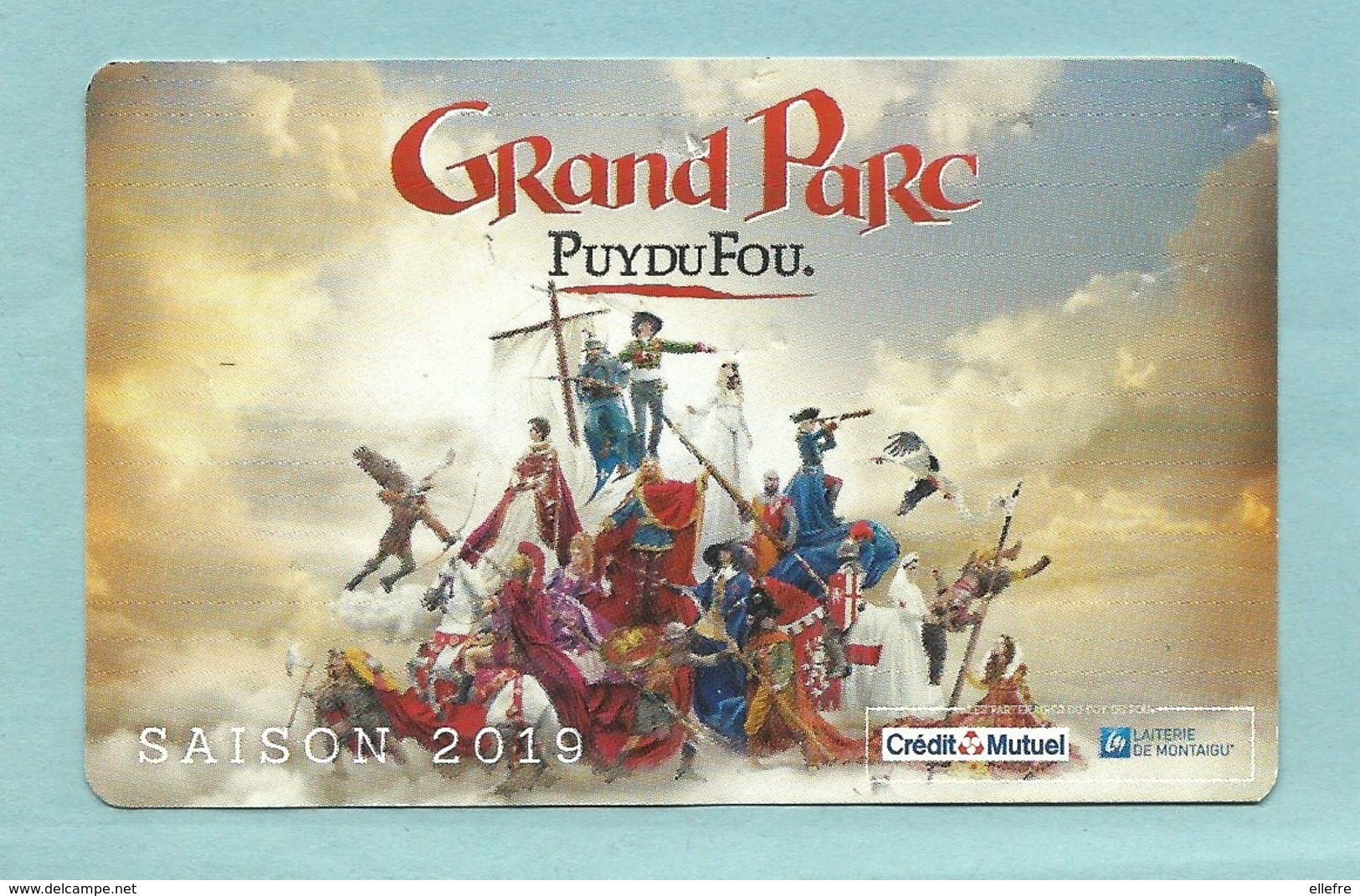 Ticket D'entrée - Grand Parc Du Puy Du Fou 85 - Parc D' Attraction Saison 2019 à Noter Quelques Imperfections - Tickets D'entrée