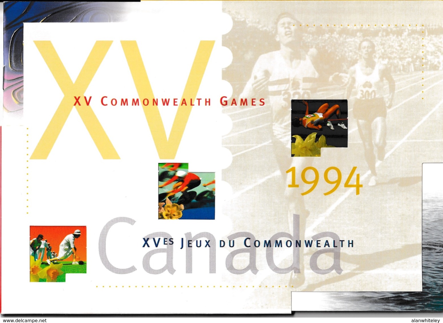 CANADA 1994 15th Commonwealth Games, Victoria: Souvenir Book UM/MNH - Canadese Postmerchandise