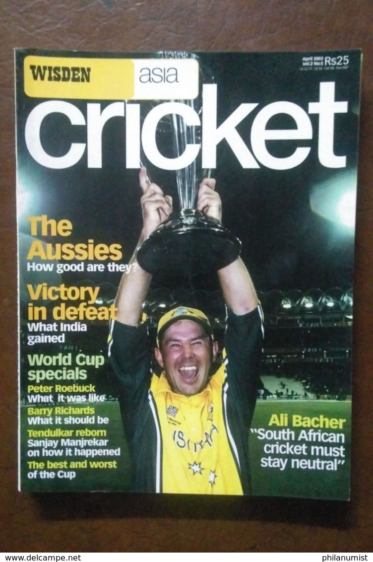 10 WISDEN CRICKET ASIA INDIA MAGAZINES BACK ISSUES LOOK !!