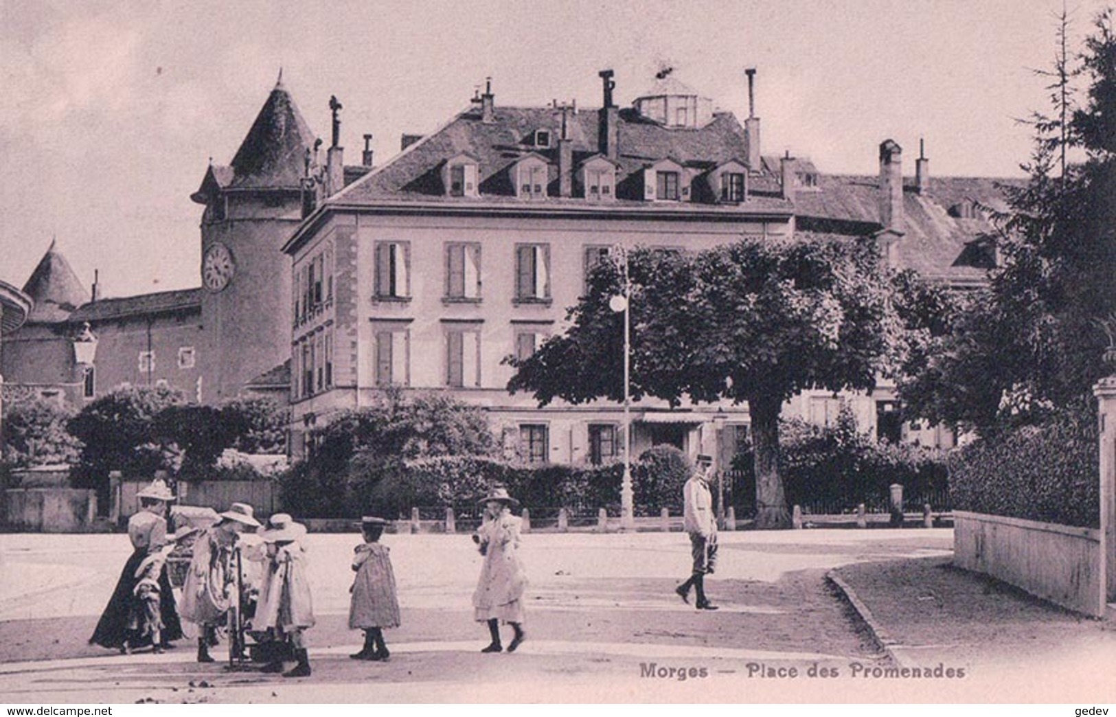 Morges VD, Place Des Promenades (2348) - Morges