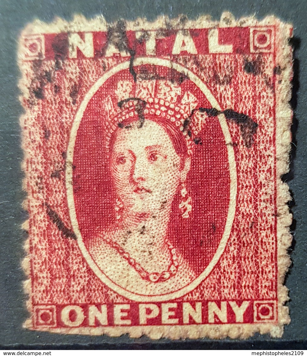 NATAL 1864 - Canceled - Sc# 15 - 1p - Natal (1857-1909)