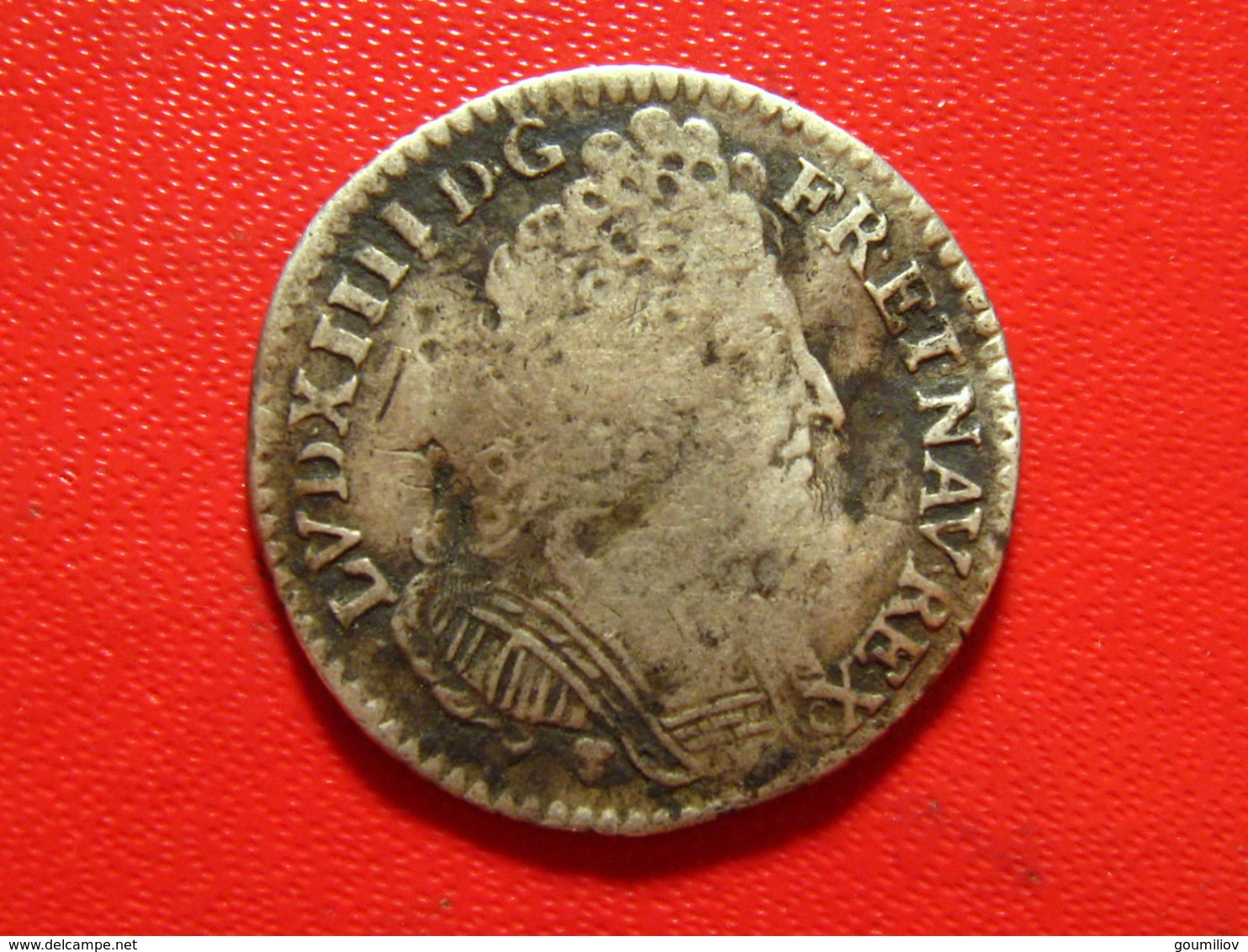 France - 1/10 écu 1715 M Toulouse Louis XIV - Non Retrouvé Au Droulers - Variété Inédite 5 Sur 3 3868 - 1643-1715 Louis XIV Le Grand