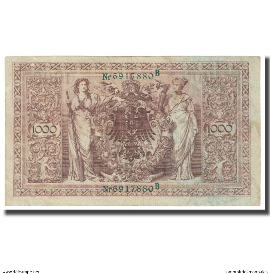 Billet, Allemagne, 1000 Mark, 1910, 1910-04-21, KM:45a, TTB - 1000 Mark