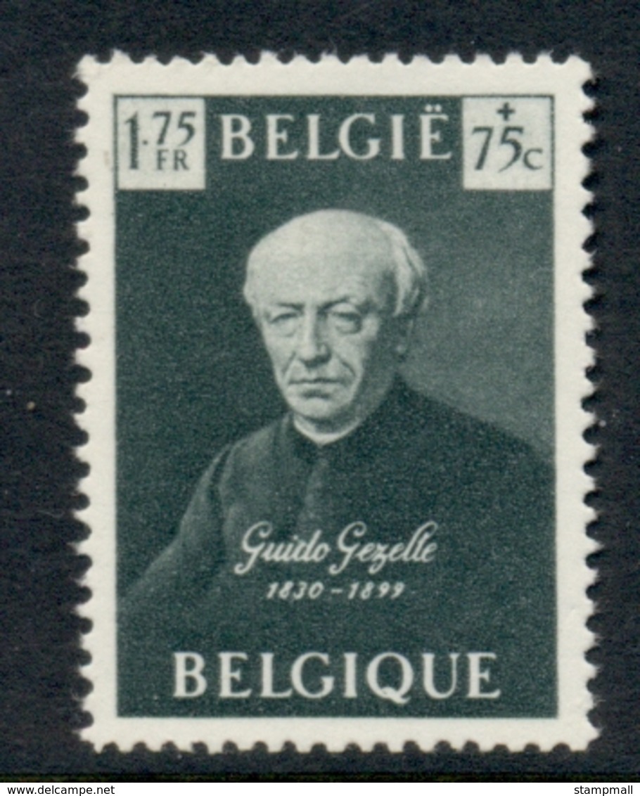 Belgium 1949 Welfare Guido Gezelle MUH - Autres & Non Classés