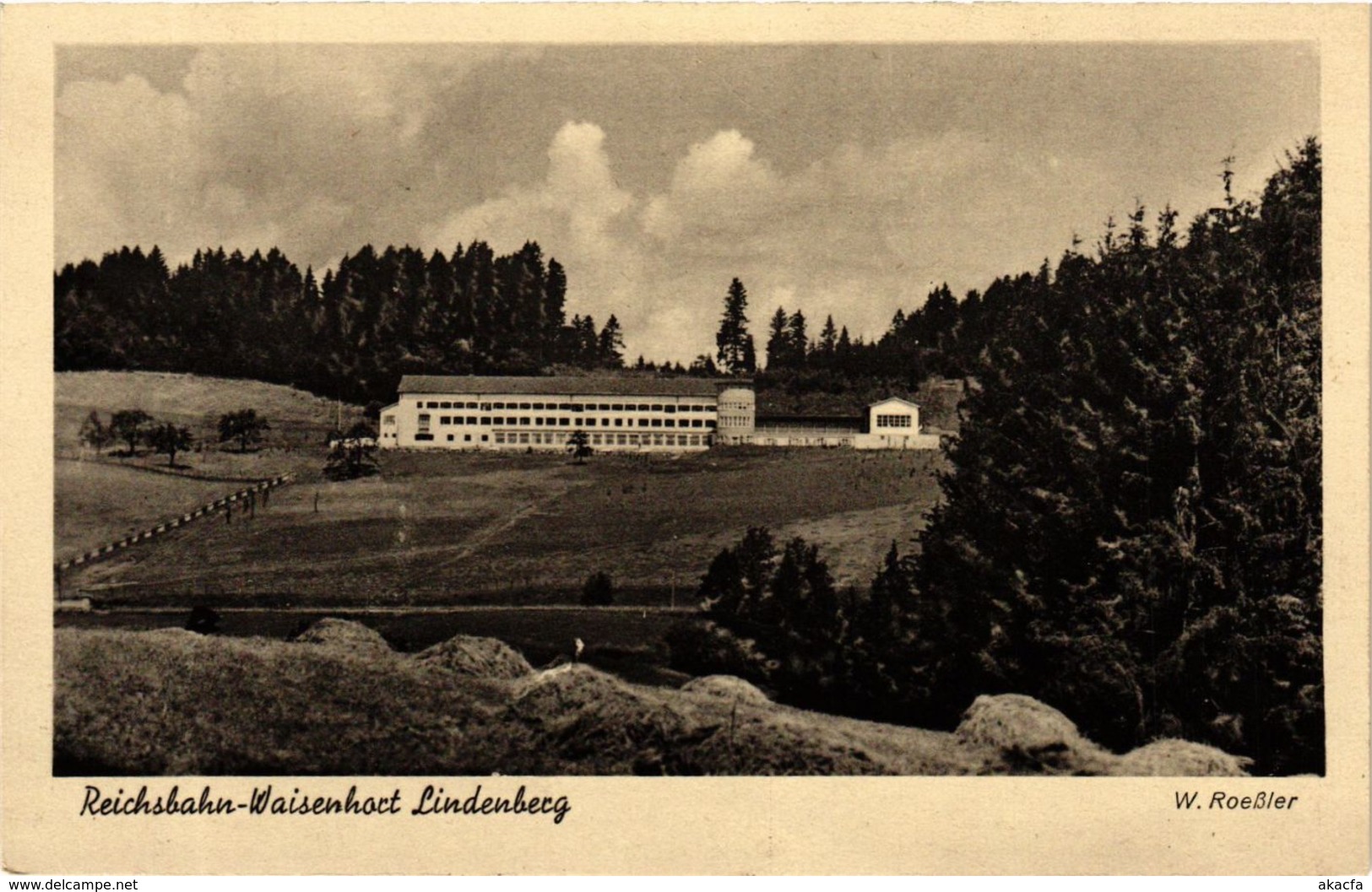 CPA AK LINDENBERG I. ALLGÄU Reichsbahn-Waisenhart GERMANY (865668) - Lindenberg I. Allg.