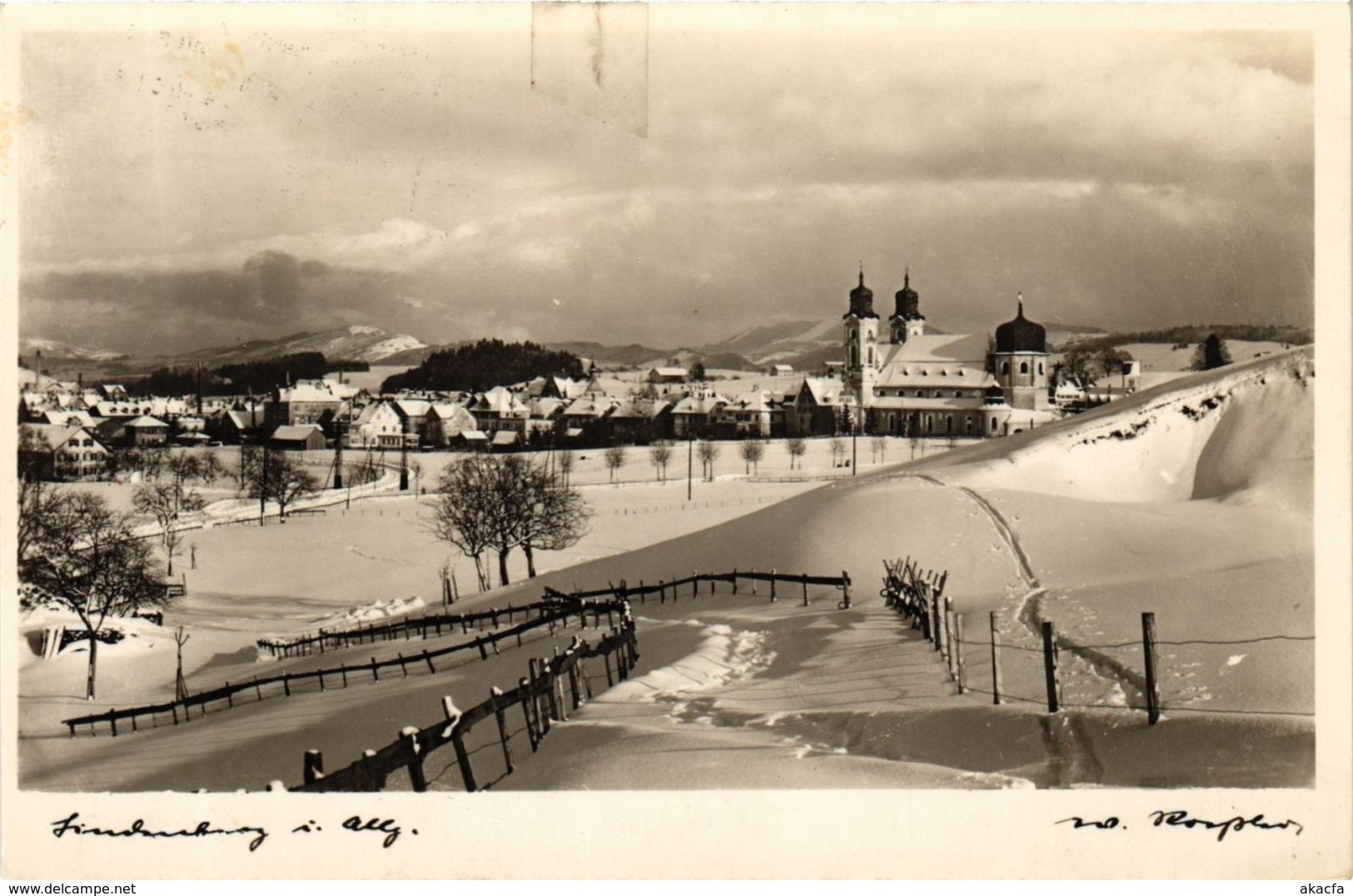 CPA AK LINDENBERG I. ALLGÄU Im Winter GERMANY (865670) - Lindenberg I. Allg.