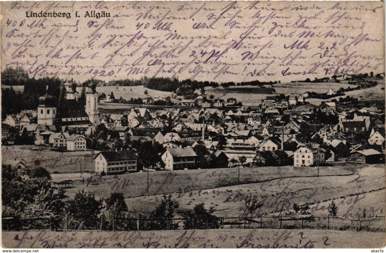 CPA AK LINDENBERG I. ALLGÄU GERMANY (865685) - Lindenberg I. Allg.